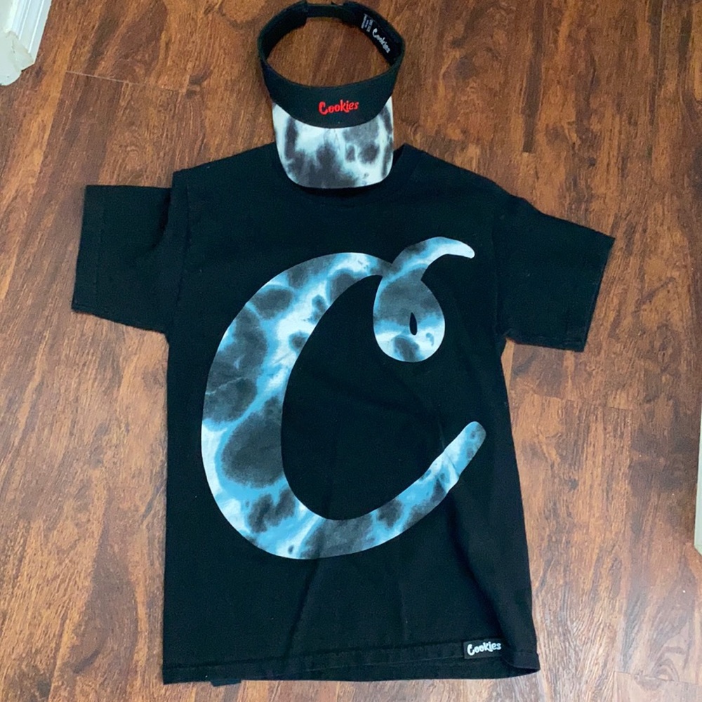 Cookies shirt with matching Visor